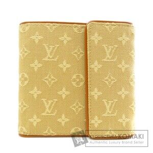 Louis Vuitton Porte Bie Carte Monet Wallet Canvas